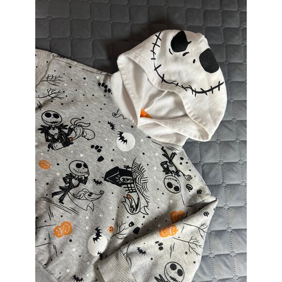 Disney Other - Disney Jack Skellington Hoodie Toddler 3T Nightmare Before Christmas Pullover